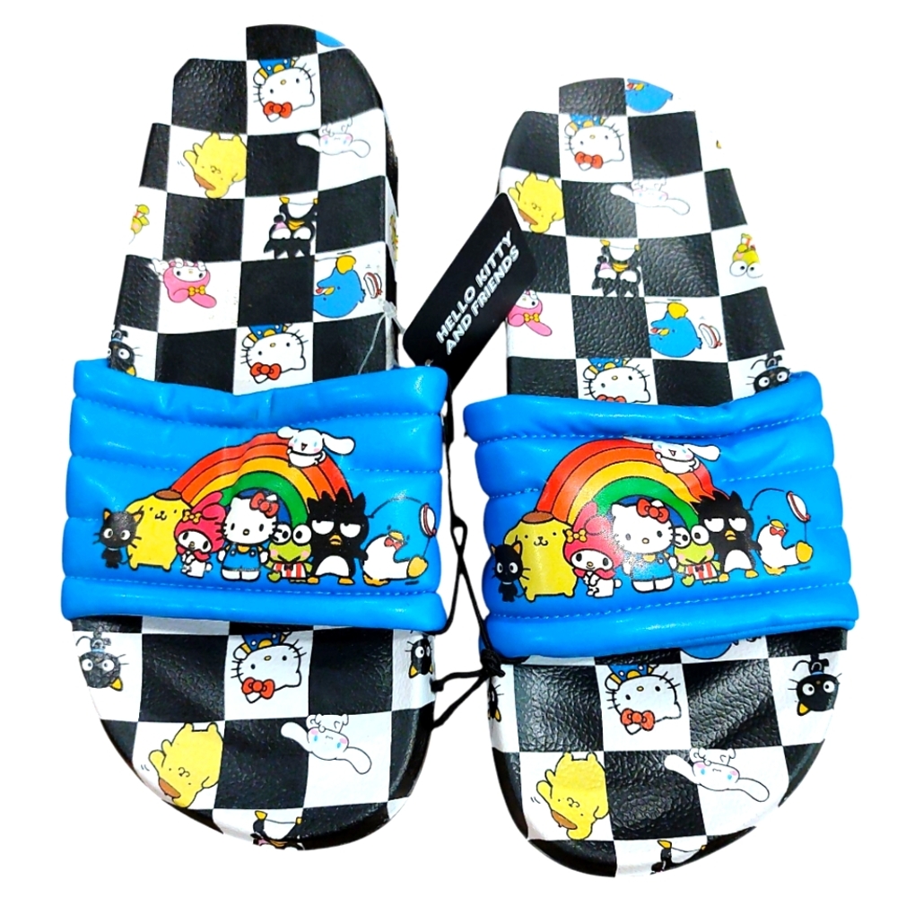 Hello kitty & Friends Men's Slides Sandals Size 9 NWT